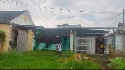 Giới thiệu lô đất 8m x 17m có 100%thổ cư bán 1 tỷ 350tr khu dân cư hiện hữu xã Phước thạnh 