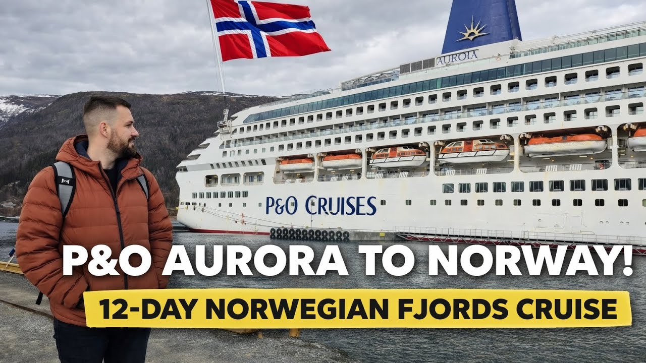 12 DAYS ON P&O AURORA | Norwegian Fjords Cruise to Åndalsnes, Alta, Tromsø & Stavanger 