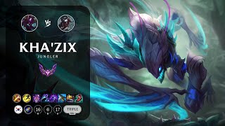 Kha'Zix Jungle vs Kayn - KR Master Patch 14.1