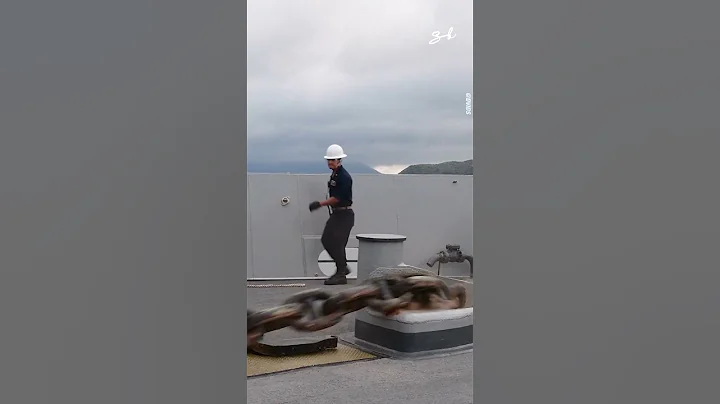 Extremely Dangerous Anchor Drop 😱⚓️