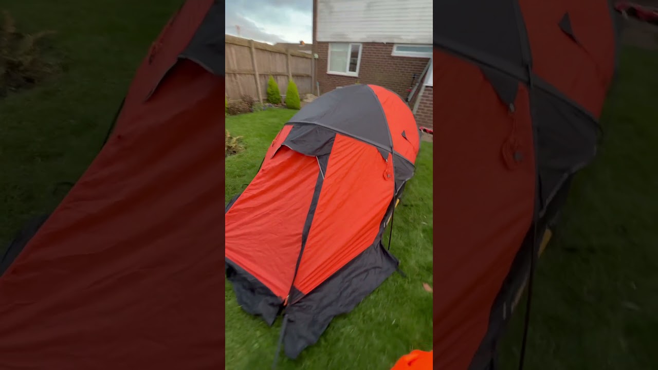 Another new(?)Tent.Ready for the winter weather and all it throws 