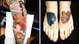 30 Mesmerising Disney Tattoo Ideas That Will Keep You in Touch With Your Childhood