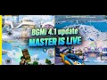 MASTER IS LIVE Exploring BGMI 4.1 New Update : Live Soon #bgmi #bgmi4.1 #bgmilive #bgmimalayalam