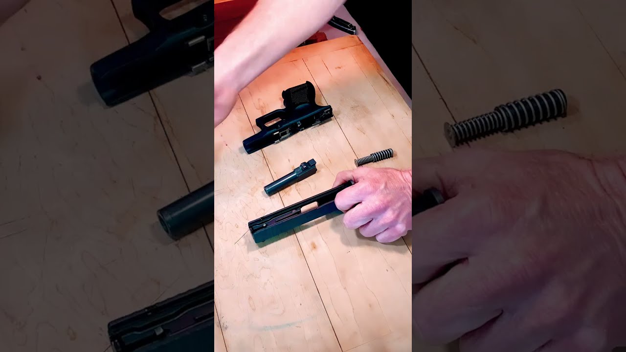 How To Oil Your Glock HandGun FAST Shorts Glockperfection