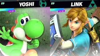 Super Smash Bros Ultimate Amiibo Fights 3pm Poll Yoshi vs Link