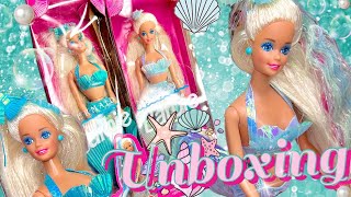 Mermaid Barbie 90s Unboxing And Review