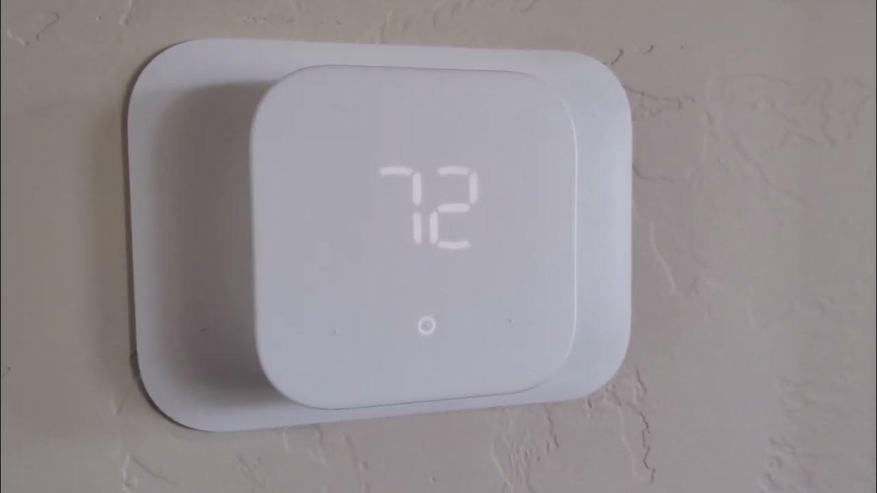 Amazon Smart Thermostat ENERGY STAR certified, DIY install, Works