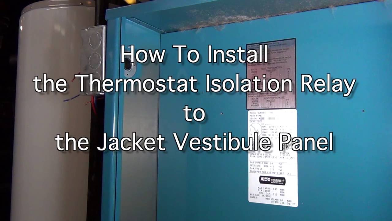 How To Install The Thermostat Isolation Relay