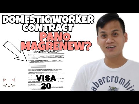 Video: Paano Mag-renew Ng Isang Kontrata Sa Trabaho