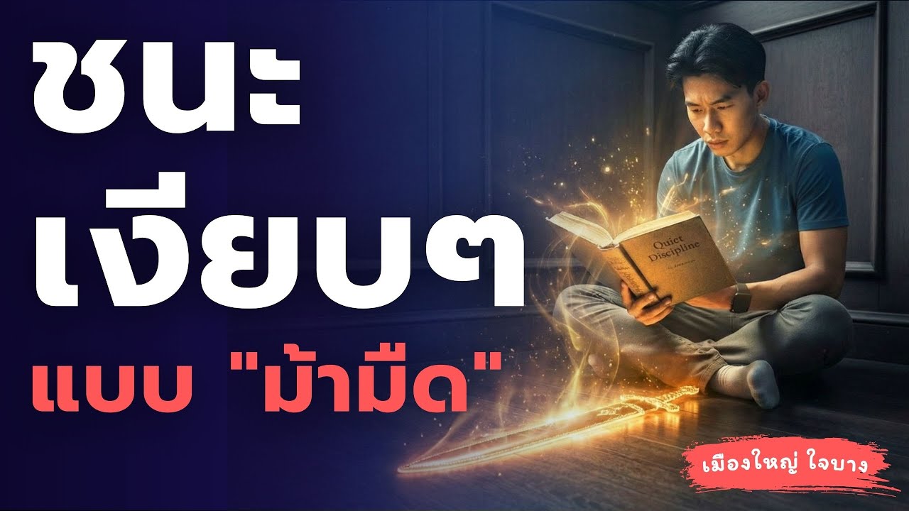 วินัยเงียบ: ศาสตร์แห่งการซ่อนคม ที่คนเก่งจริงไม่เคยบอกใคร
