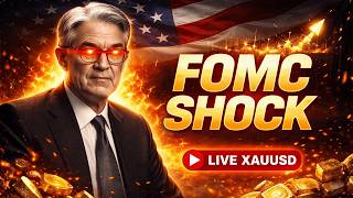 🔴XAUUSD LIVE 23/6 | Gold Scalping Strategy After FOMC | The Session Trading #xauusdlive #forex