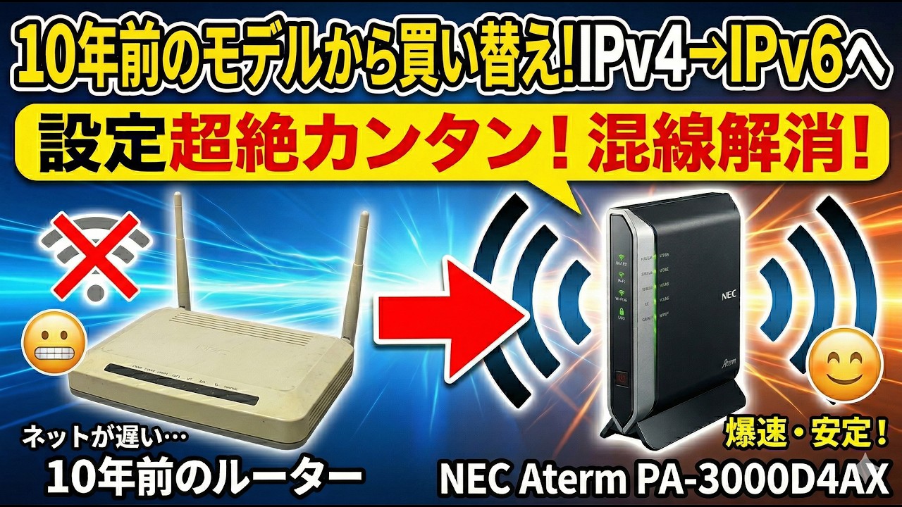 A review of upgrading from a 10-year-old IPv4 router to the IPv6