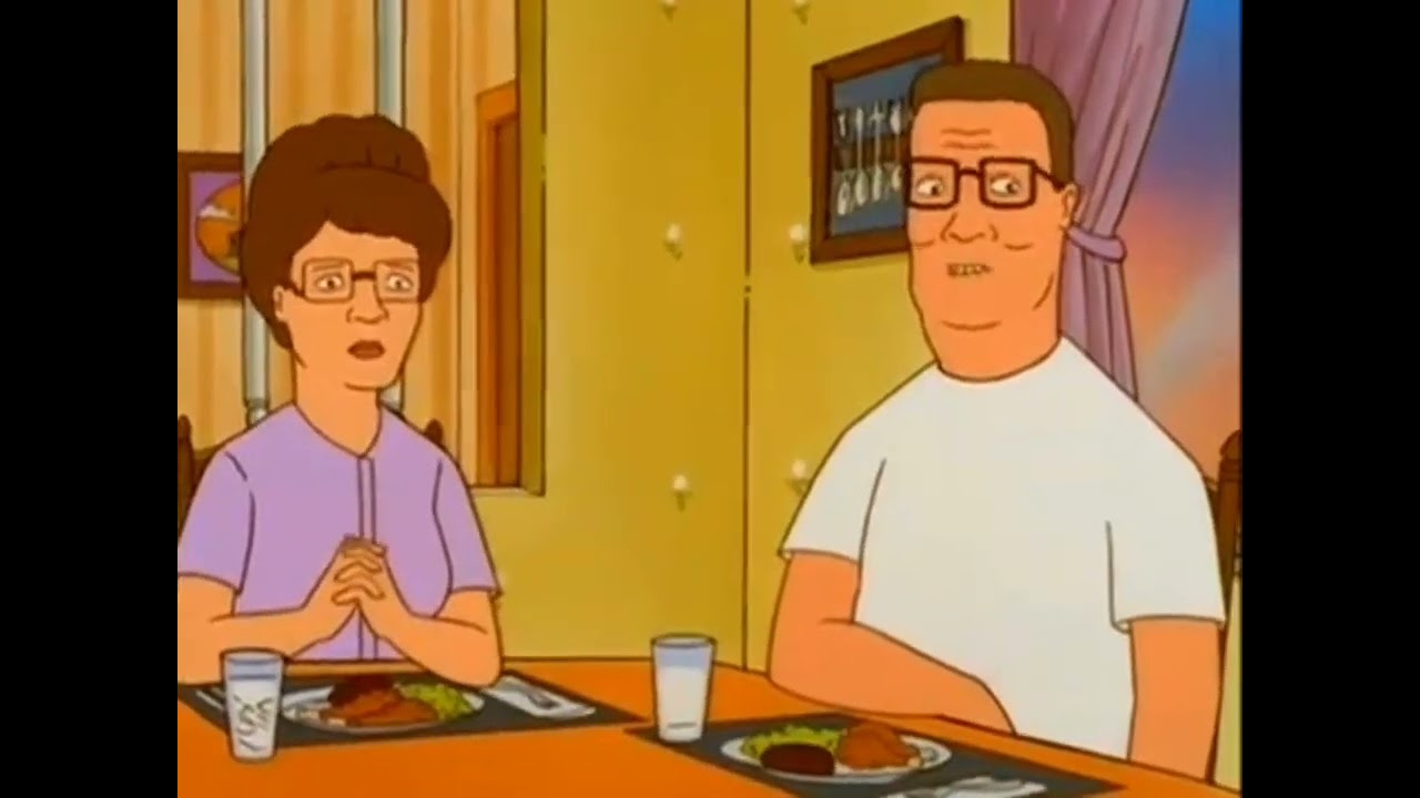 Hank Tells Bobby Something Serious.