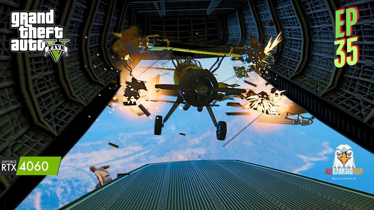 We Hijacked a GIANT Cargo Plane in GTA 5 RTX ✈️🔥 | Story EP 35 (Minor Turbulence)
