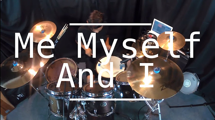 Me, Myself & I Drum Cover version - Drum Cover performance video thumbnail