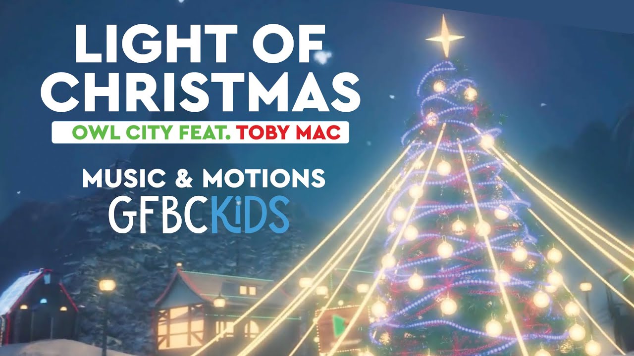 Light of Christmas (Owl City Feat. TobyMac) Music & Motions Video