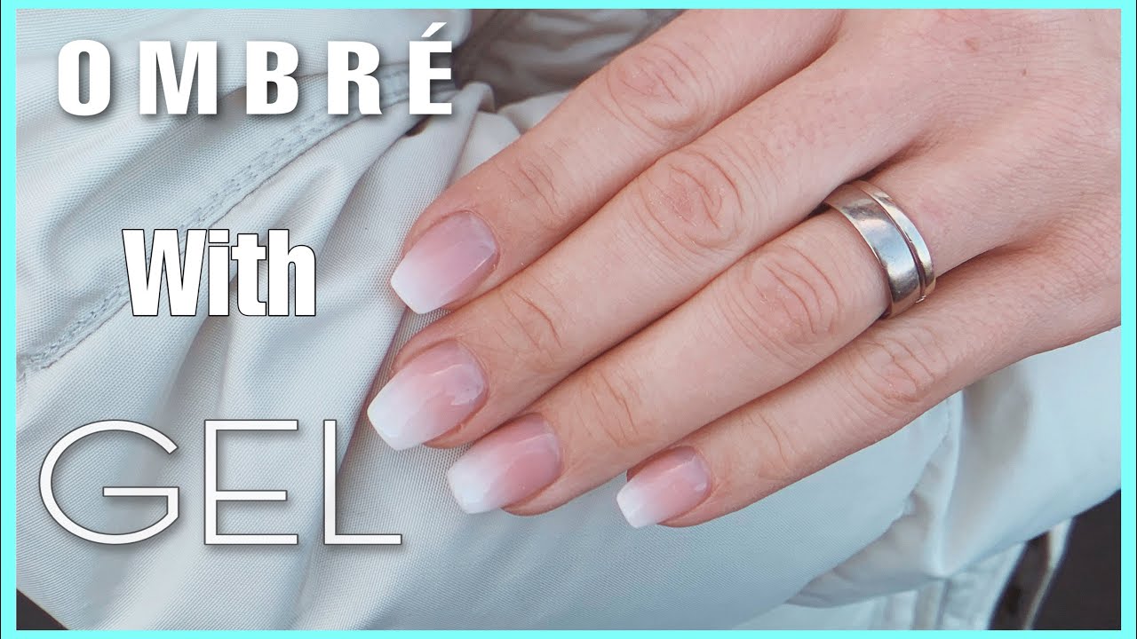 5. Black and Pink Ombre Nails Tutorial - wide 4