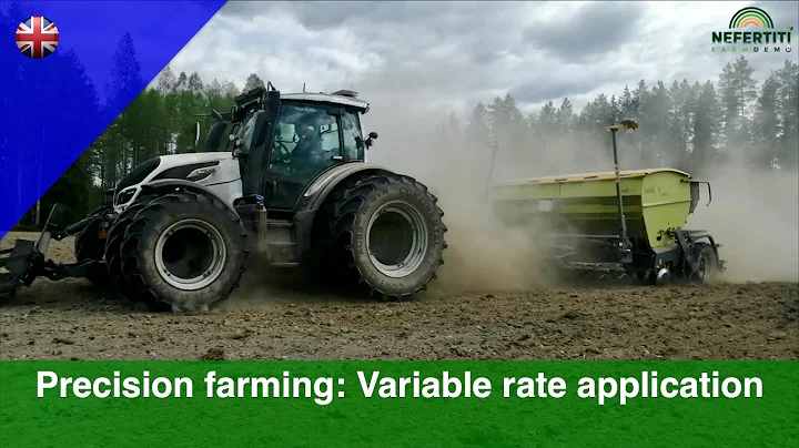 Precision farming: sowing canola with variable rate application