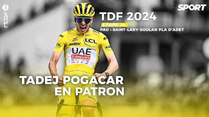 Tadej Pogacar s'impose en patron sur la 14ème étape du Tour de France : Résumé