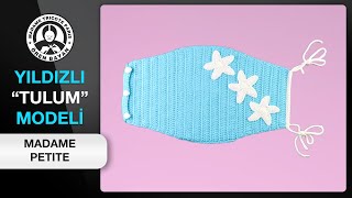 0-6 Ay Tığ İşi Yıldızlı Tulum Modeli