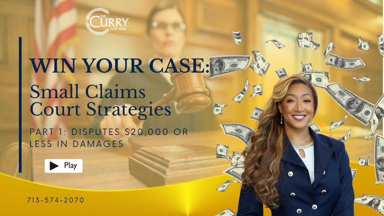 Win Your Case Small Claims Court Strategies (Part 1) YouTube