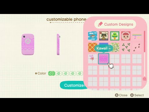 How To Customize Your Nook Phone In Animal Crossing New Horizons