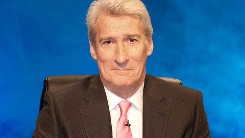 Jeremy Paxman has announced that he