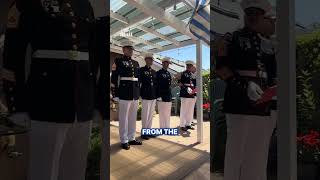 100-year-old US Marine gets a surprise birthday gift