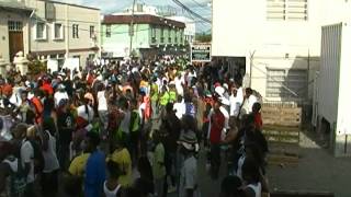 Antigua Carnival 2012 - Jovert Morning Redcliffe Street Jam - Burning Flames