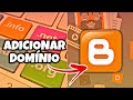 Como Tirar o Blogspot da URL e Colocar Domínio Próprio no Blogger