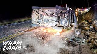 INSANE ROLLOVER CRASH CAUGHT ON DASH CAM | DASHCAM STORIES 151