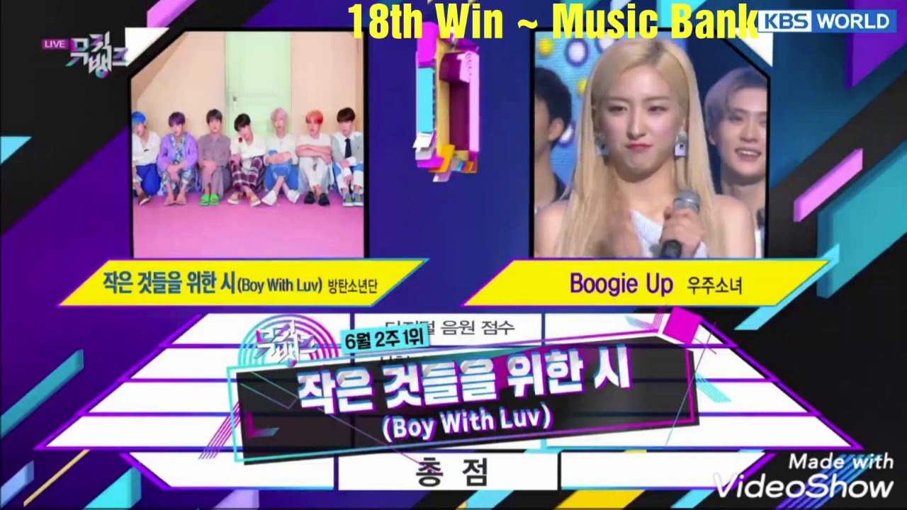 BTS / Boy With Luv - All Wins💫(wins compilation) - YouTube
