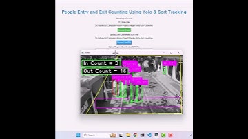 AI-Powered People Entry & Exit Counting System Using Computer Vision