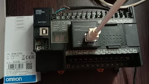 Omron CP1W-CIF41 Installation Tutorial