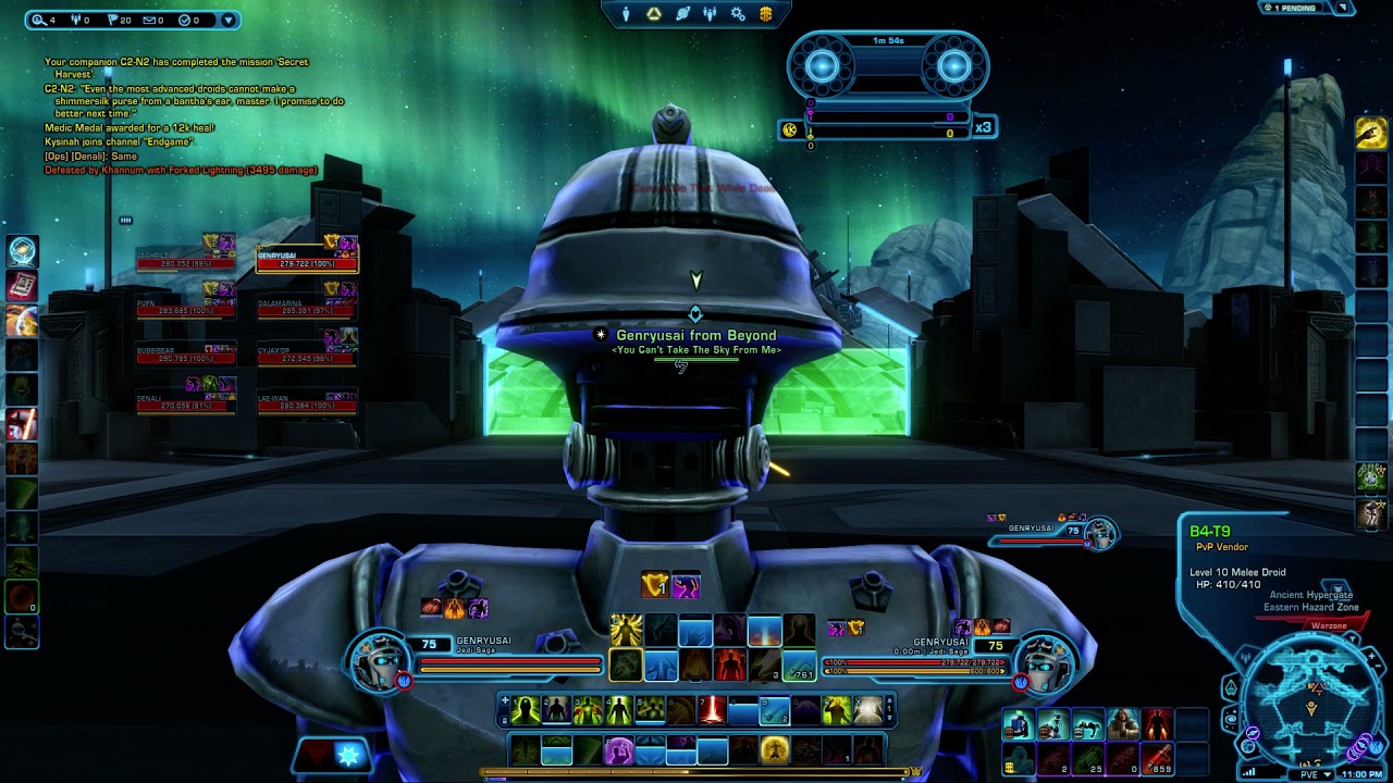 Star Wars  The Old Republic PVP Hack or bug?