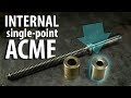CHOOSE YOUR OWN ADVENTURE: Single Point ACME Threading!