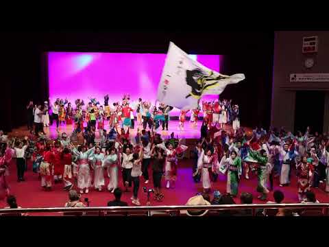 52 総踊り やってみよう うらじゃ音頭 デバ祭2023［EOS R10 4K/60P］