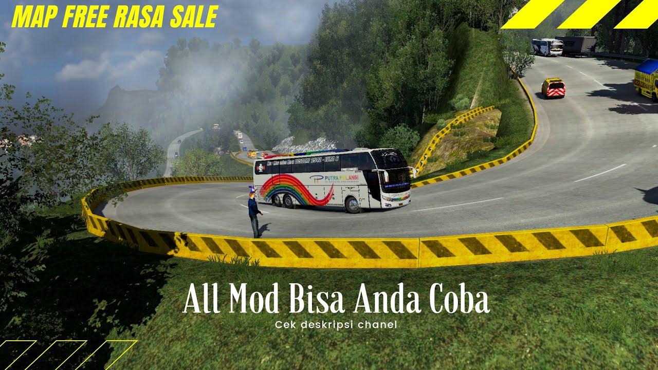 Map sumatra ets2 v1 30 mod bus indonesia youtube