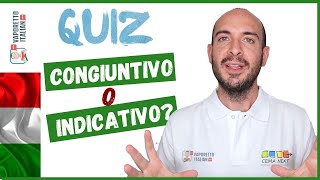 QUIZ: CONGIUNTIVO o INDICATIVO? | Impara l'italiano con i quiz di Vaporetto Italiano