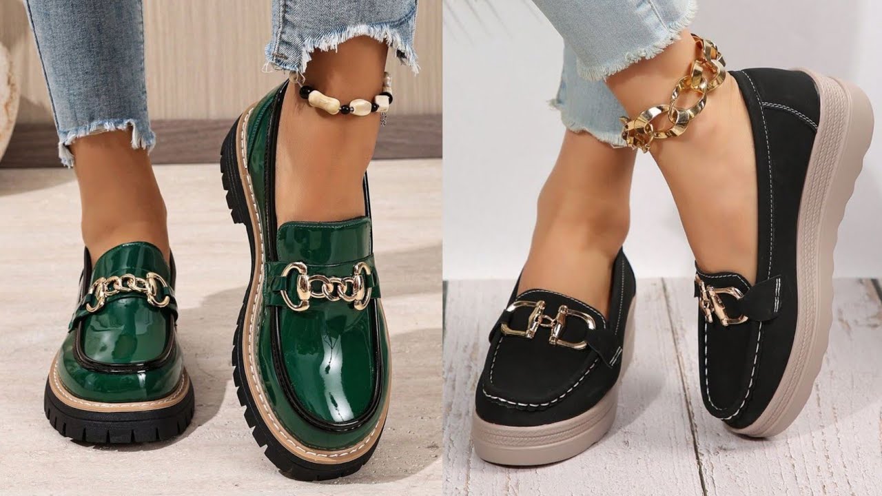 Представлена ​​модная женская обувь: сандалии, слипоны, туфли-лодочки, классические туфли | Колле...