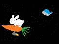 Drawing a rabbit, but in space