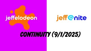 Jeffelodeonjeff Continuity 912025