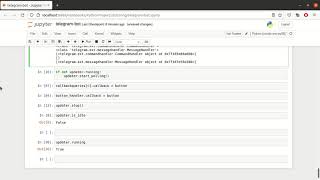 telegram bot 2 - Handlers order  - getUpdates