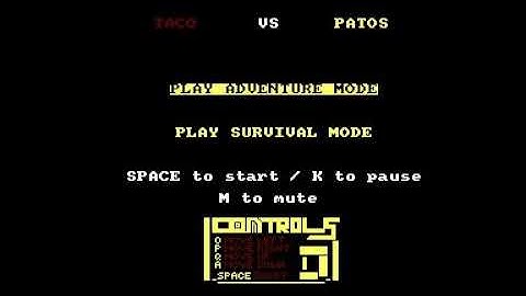 AMSTRAD CPC =+ Taco vs Patos += CPCRetroev 2020