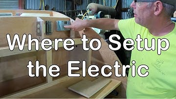 Teardrop Camper Build: Where to Setup the Electric- Part 13