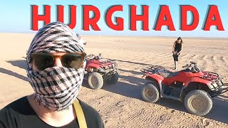 First Time in Egypt! Hurghada ATV Quad Desert Safari