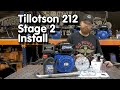 Tillotson 212 engine stage 2 install and dyno  tutorial