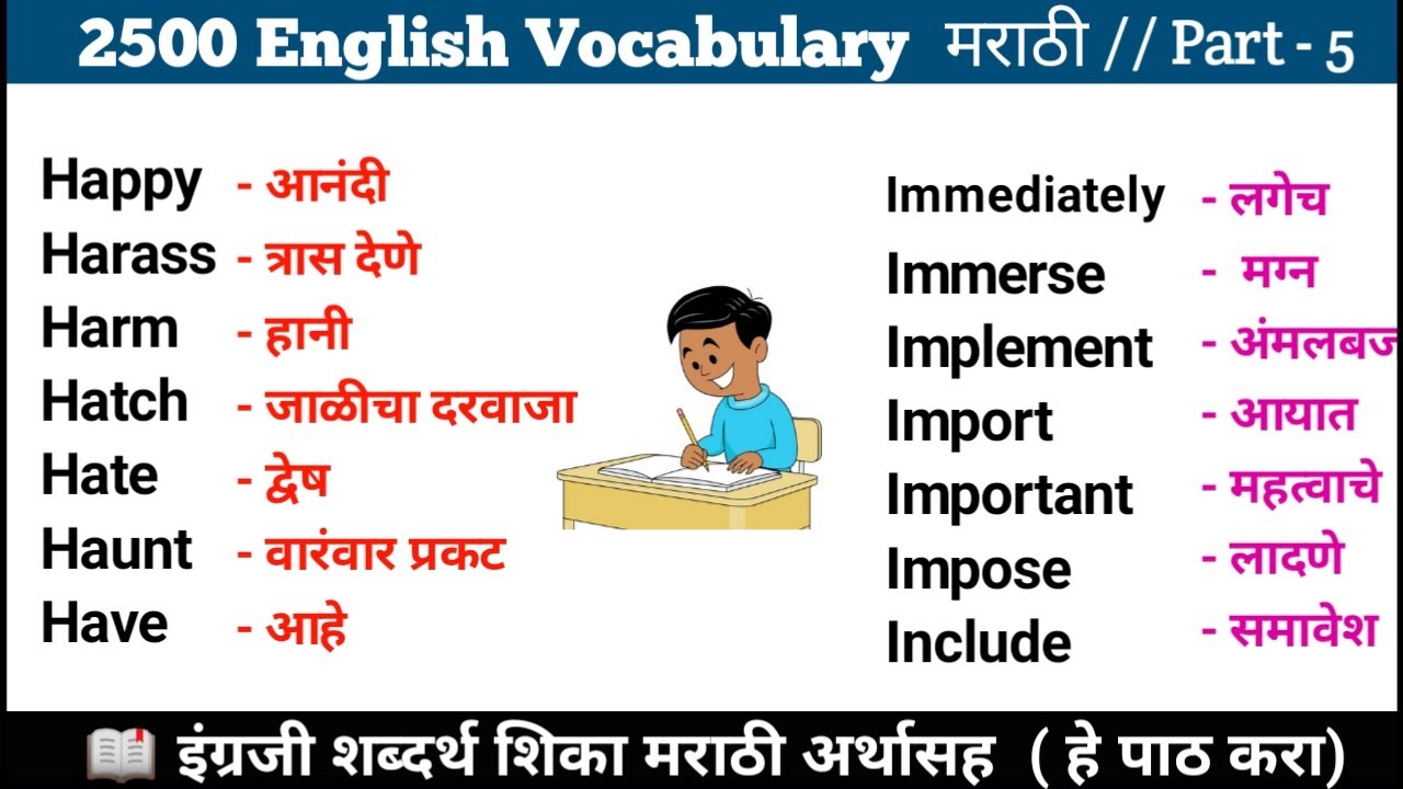 marathi meaning of word assignment