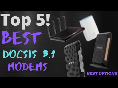 ✅ Best DOCSIS 3.1 Cable Modem for Up to 10 Gbps Speeds