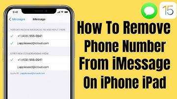 How To Remove Phone Number From iMessage & FaceTime Account Without Password 2021